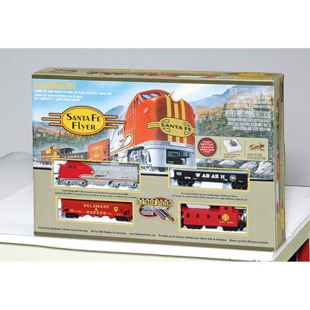 SANTA FE HO SCALE ELECTRIC TRAIN SET - Walmart.com