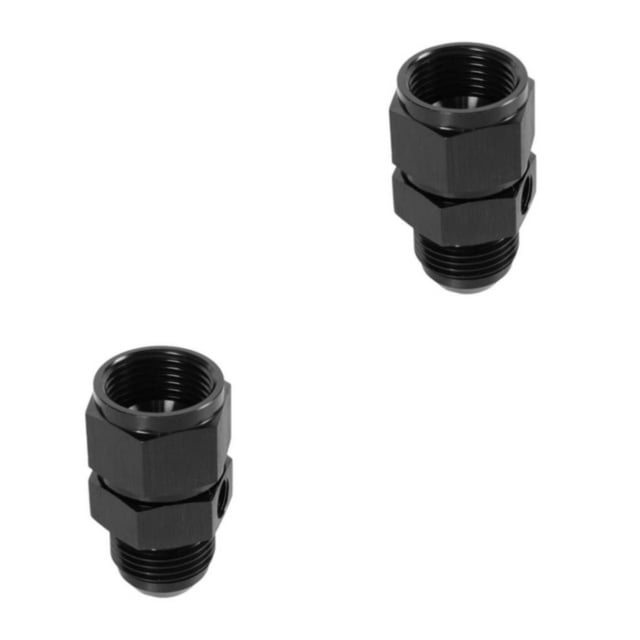 Transemion Raccord de Coupure de Pression avec Port de Jauge 1/8 NPT Pièces Auto Fiables et Durables 12AN 2Set