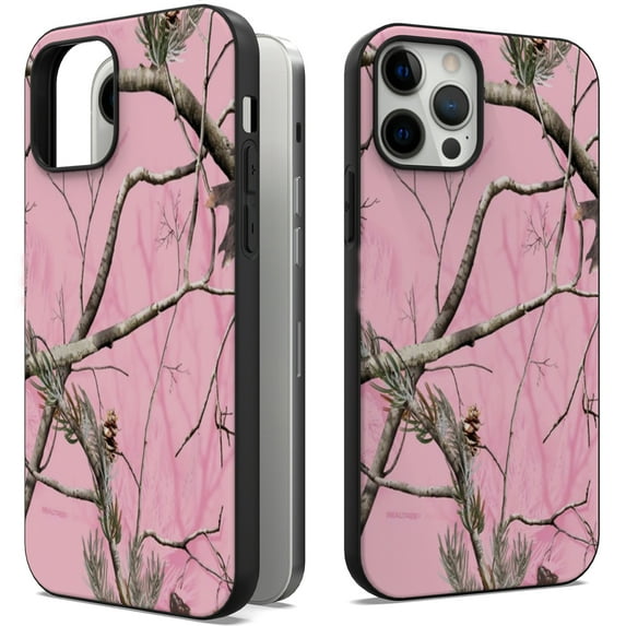 CoverON Design For Apple iPhone 13 Pro Max Phone Case, Flexible Soft Rubber Slim TPU Cover, Pink Camo