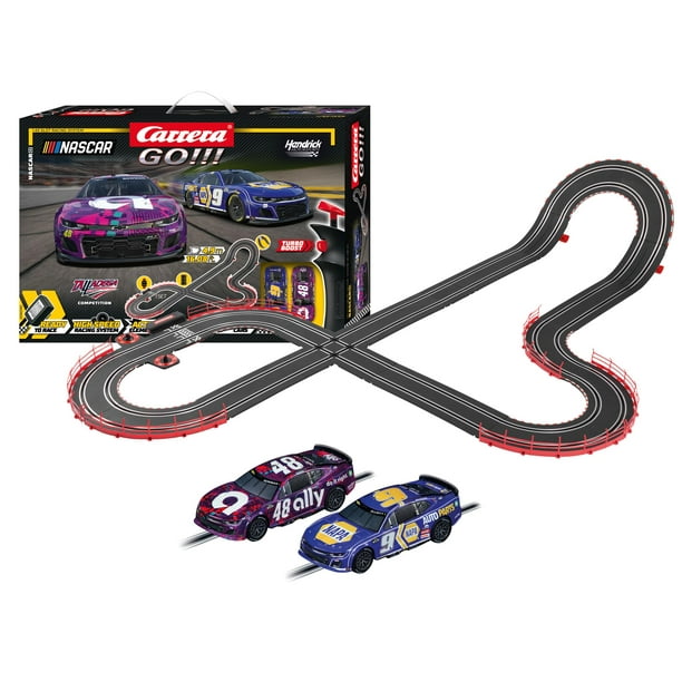 Set de carreras de coches tragaperras Carrera GO!!! Competencia NASCAR Talladega