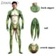 thumbnail image 2 of Traje de cosplay con estampado de textura de cocodrilo 3D para hombre de Zawaland, mono con cremallera en la entrepierna y la cola, traje de gato, trajes Zentai, 2 of 5