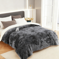 thumbnail image 1 of JoanKaren Electric Heated Blanket ,King Size Soft Velvet Heating Blanket with Dual Controls,4 Heat Levels & 10H Auto Off,100"x90",Grey, 1 of 10