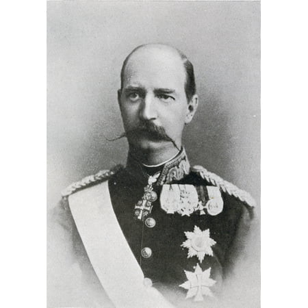 Pic Of I George I King Of Greece 1845 To 1913 From The Book The Year 1912 Illustrated Published London 1913 Canvas Art - Ken Welsh Design Pics (12 x 17) ()