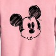 thumbnail image 2 of Disney - Sketch Head Mickey Graphic Long Sleeve Fleece Sweatshirt, 2 of 4