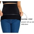 thumbnail image 6 of KUNINDOME Combination of Pants Waist Extenders and Maternity Shirts Extenders, Seamless Maternity Belly Band, 6 of 6