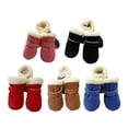 thumbnail image 4 of Ympkerial Dog Snow Boots for Small Medium Dogs Puppies Winter Booties with Anti-Slip Sole and Warm Fleece Lining Waterproof Protective Paw Covers for Snow Ice Cold Weather, 4 of 4