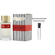MOUSTACHE by Rochas EDT SPRAY 2.5 OZ for MEN And a Mystery Name brand sample vile