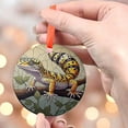 thumbnail image 4 of Leopard Gecko Christmas Ornament, Ceramic/Acrylic Ornament, Mom’s Day Keepsake, Romantic Valentine Decor, Festival Season Ornament, Commemorative 2025, 4 of 5