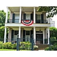 thumbnail image 4 of Home Of The Brave Bunting Flag - Large 3 ft by 6 ft, President's Day, Memorial Day, 4th of July, USA, Christmas, 4 of 5