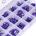 thumbnail image 4 of 270pcs Rubber Sealing O-Ring Assortment Kit Auto Air Conditioning System Repair Tool (Purple), 4 of 4