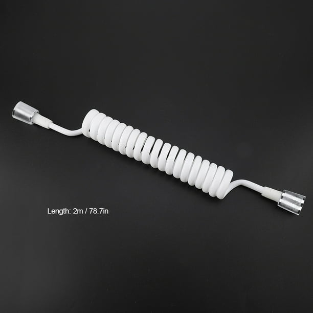 Tubo de ducha a prueba de explosiones tubo de resorte ABS pistola rociadora de resorte para mujer Baño de plomería de agua para lavado a mano para ducha