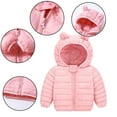 thumbnail image 4 of Godderr 9M-5Y Boys Girls Long Sleeve Down Jacket for Baby Toddler ,Kids Boys Girls Zipper Down Coats,Solid Color Winter Jacket,Short Down Coats, 4 of 6