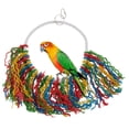 thumbnail image 3 of Juguetes Para Masticar Loros Y Pájaros Para Mascotas, Jaula Oscilante Para Periquitos, Juguete Con Anillo Para Escalar Sunnimix Bird Parrot Ring Toy, 3 of 7