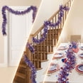 thumbnail image 4 of Independence Day Colorful Star Ribbon Red White Blue Plastic 5-Point Stars Party Decoration for Wreaths, Gift Wrapping, Venue Decor, 1 Ribbon, 4 of 5