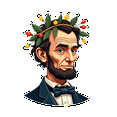thumbnail image 6 of Yatrandify Waterproof Stickers Vinyl Abraham Lincoln Stickers Colorful Decorative Stickers for Notebooks Suitcases Instruments, 6 of 9