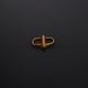 thumbnail image 1 of Hebilla de ajuste de cadena de bolsa de cola fina galvanizada Cadena de metal pequeña Hebilla de ajuste en forma de S Dispositivo de acortamiento de longitud de correa de hombro de bolsa, 1 of 3