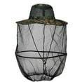 thumbnail image 2 of Joernso Camouflage Outdoor Fishing Camping Anti Mosquito Mesh Hat Face Protective Cap, 2 of 3