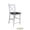 White, variant on BingLTD - Ruby 40" Tall Stool - Black (STL142-RW-BLK)
