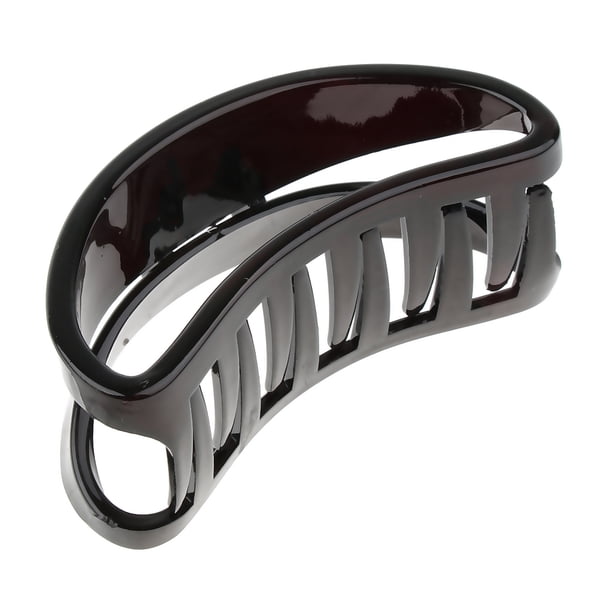 Mujeres grandes garras de pelo abrazaderas clips apretones herramienta de peinado accesorios para el cabello negro Sunnimix Garra de pelo grande para mujeres
