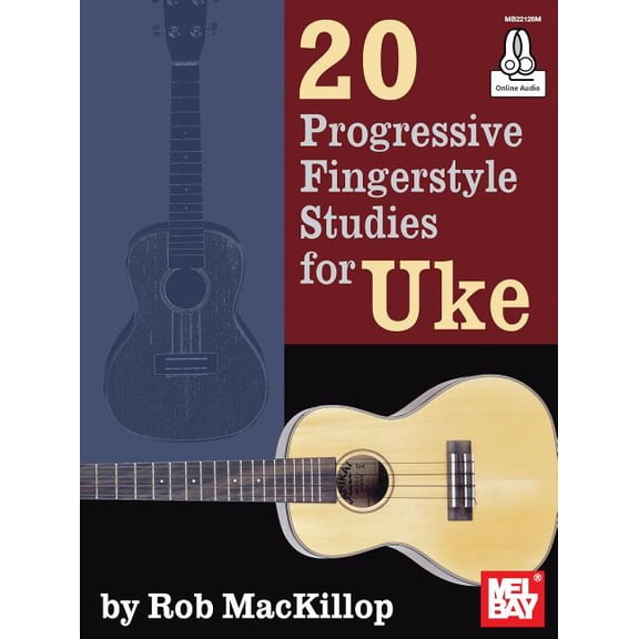 20 Progressive Fingerstyle Studies for Uke, (Paperback)