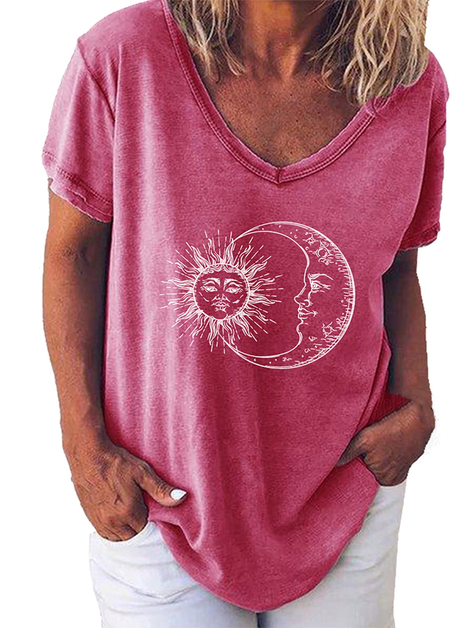 2 in 1 sun graphic tee