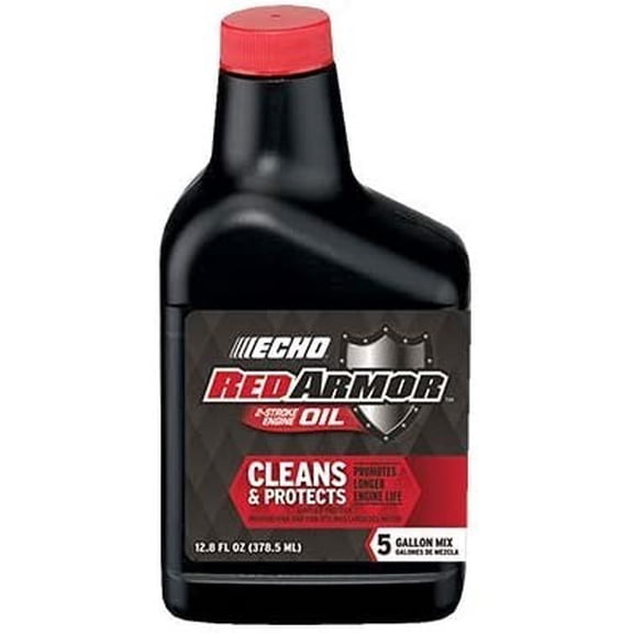12 Pack of Echo Red Armor 2-Stroke Engine Oil 12.8 oz Bottle 50:1 Mix 6550005