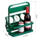 thumbnail image 4 of 4X Portabotellas Plegable de 6 Agujeros, Soportes Portátiles para Tarros de Cerveza para Fiestas de Barbacoa, Cesta para Almacenamiento Y Organización de la Cocina, 4 of 5