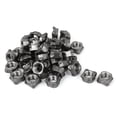 thumbnail image 1 of Unique Bargains M10 Threaded 1.5mm Pitch Carbon Steel Square Weld Nuts Gray 40 Pcs, 1 of 1