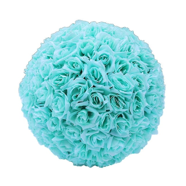 20 cm Artificial Rosa Flor de Seda Bola Colgante Decoración Del Banquete de Boda Centro de Mesa