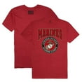 thumbnail image 2 of RapidDominance RS2-MAR-CAR-02 Marines Relaxed Graphic Tee, Cardinal - Medium, 2 of 3