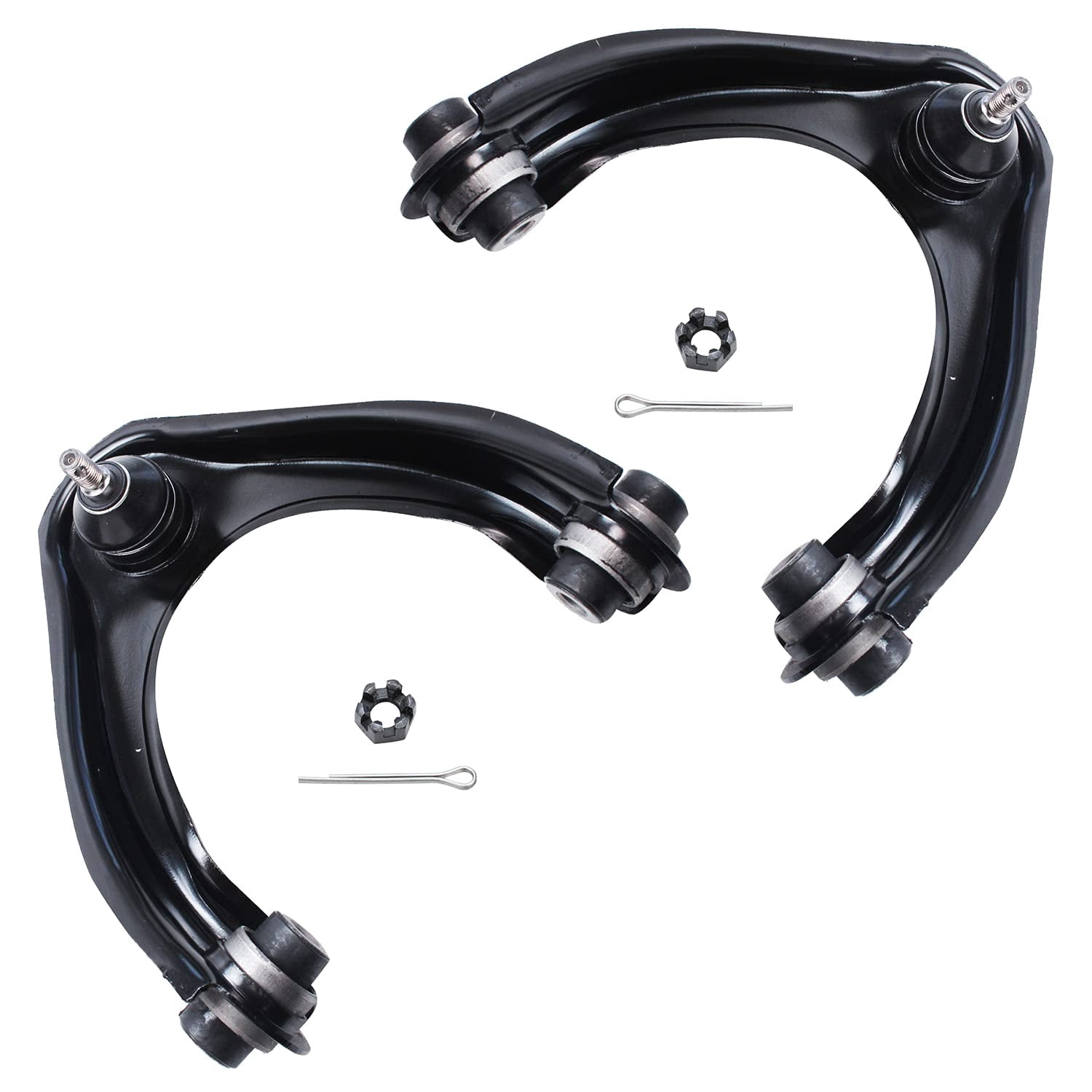 Detroit Axle - Front 12pc Suspension Kit for Honda Civic 1996 1997 1998 1999 2000, 2 Upper Control Arms 2 Lower Ball Joints 4 Outer Inner Tie Rods 2 Sway Bars 2 Boots Bellows Replacement