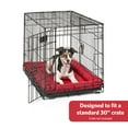 thumbnail image 4 of Midwest Homes for Pets Ultra-Durable QuietTime Maxx Dog Bed Fits a 30-inch Crate, Red, 4 of 6