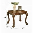 thumbnail image 7 of Cherry Oak End Table with Claw Leg | Classic Aesthetics & Durability, 7 of 7