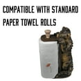 thumbnail image 5 of Rivers Edge Products Countertop Paper Towel Holder, Unique Resin and Wood Paper Towel Holder, Novelty Napkin Roll Holder for Counter, Giftable Animal Paper Towel Stand, Alligator, 5 of 7