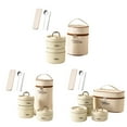 thumbnail image 4 of kurtrusly Stay Warm On Go With Leakproof Insulated Lunch Box For Hot Food Separate Stackable Lunch Container 2PCS, 4 of 6