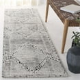 thumbnail image 2 of SAFAVIEH Kenya Lorelle Geometric Runner Rug, Ivory/Black, 2'3" x 9', 2 of 10