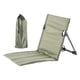thumbnail image 1 of Silla de playa con respaldo, cojín plegable para silla, cojín para asiento tubo de hierro verde, 1 of 8