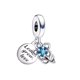 thumbnail image 1 of NUEVO Globo de luciérnaga de plata esterlina 925 Bubble Tea & Abalorio colgante de oso de peluche compatible con pulsera Pandora Original, regalo de joyería DIY Dengxun unisex, 1 of 2