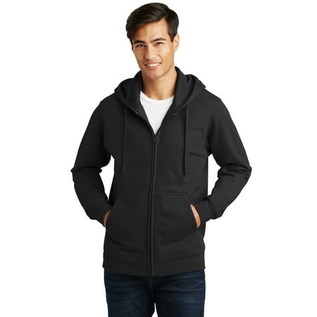 Little Brother Green Car - Sportoli Men's Adult Hooded Fleece Slim Fit Zipper Full Zip-Up Hoodie Sweatshirt