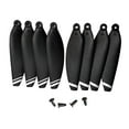 thumbnail image 3 of 8 Pieces Quadcopter Propeller Replacement Propellers Drone Accessories Lightweight Portable for E88MAX SG108 S3, 3 of 9