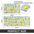 thumbnail image 2 of Kitchen Mat Set of 2 Non Slip Lemon Kitchen Runner Rug Farmhouse Floor Mat for Home Kitchen Decor-17"X30"+17"X47" inches, 2 of 6