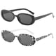thumbnail image 1 of 2 Pairs Stylish Sunglasses Party Sunglasses Creative Eyewear Fashion Glasses, 1 of 4