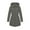 Dark Gray, variant on Coat for Women Jackets Useful Gifts for Men Women's Solid Color Long-sleeved Hooded Fashion Padded Jacket Fall and Winter for Lightweight Warmth and Layering