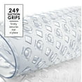 thumbnail image 3 of Clara Clark 35"x16" Shower Mat, Non Slip Bathtub Mat with Suction Cups and Drainage Holes, Machine Washable Bath Tub Mat, Clear, 3 of 8