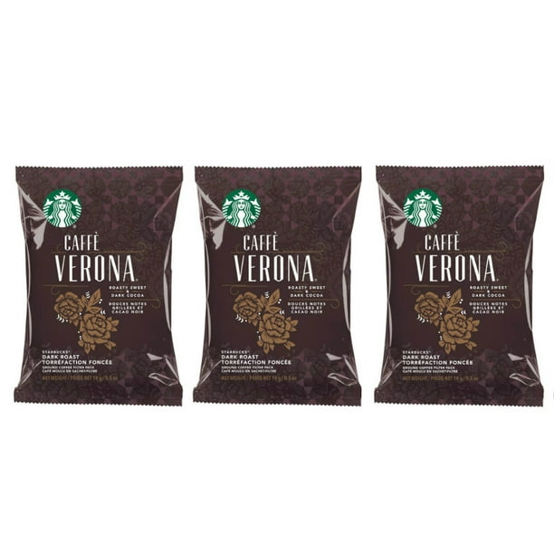 Starbucks 30Count Caffe Verona Regular OneCup Coffee Filter Packs