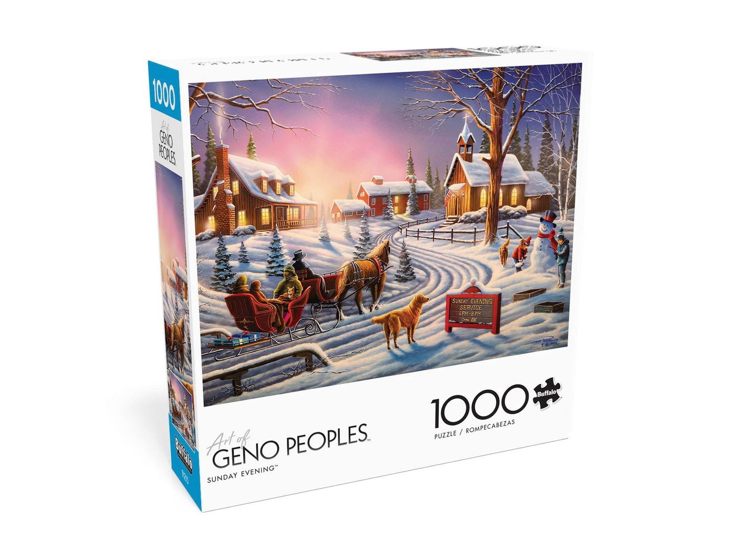 Buffalo Games – Escape series - Sunday Evening - 1000 Piece Jigsaw Puzzle