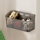 thumbnail image 5 of Organizador de almacenamiento para ducha de pared | Soporte de cepillo de dientes colgante de plástico transparente adhesivo | Estante de baño y cocina para artículos de tocador, cosméticos, m, 5 of 5