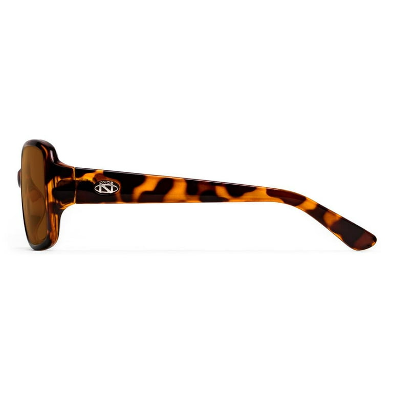 Dauphine | ONOS Polarized Bifocal Reader Sunglasses | 100% UVA + UVB Polarized Amber / +2.00 / Tortoise