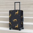 thumbnail image 4 of Salouo Christmas Deers Pattern Travel Dust-proof Suitcase Cover, Softside Suitcase Protector Luggage Cover Protector for 18-32inch ,Not Included Suitcase, 4 of 8