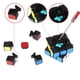 thumbnail image 4 of Juego de cubos de velocidad de 3 piezas, rompecabezas de base negra Juego de cubos mágicos de 2x2x2 3x3x3 Cubo de rompecabezas liso piramidal Xemadio WFLD-14, 4 of 7